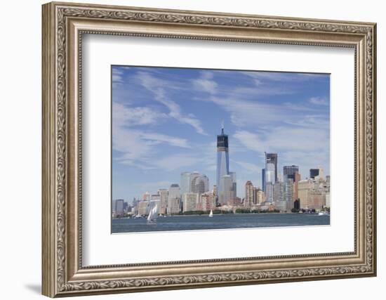 Manhattan City Skyline, New York, New York, USA-Cindy Miller Hopkins-Framed Photographic Print