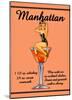 Manhattan Cocktail-null-Mounted Giclee Print