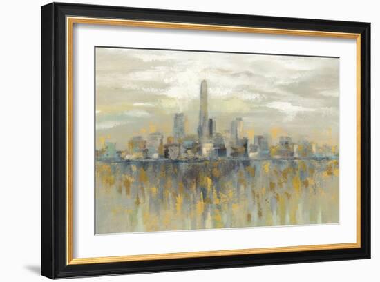 Manhattan Fog-Silvia Vassileva-Framed Art Print