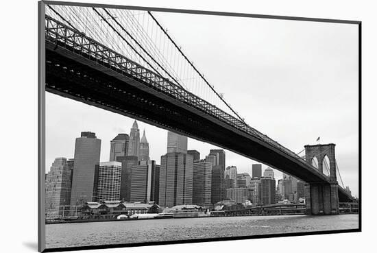 Manhattan from Brooklyn-Erin Clark-Mounted Art Print