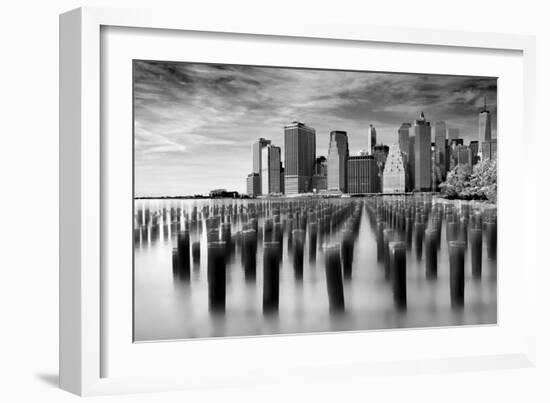 Manhattan from Brooklyn-Jessica Jenney-Framed Photographic Print