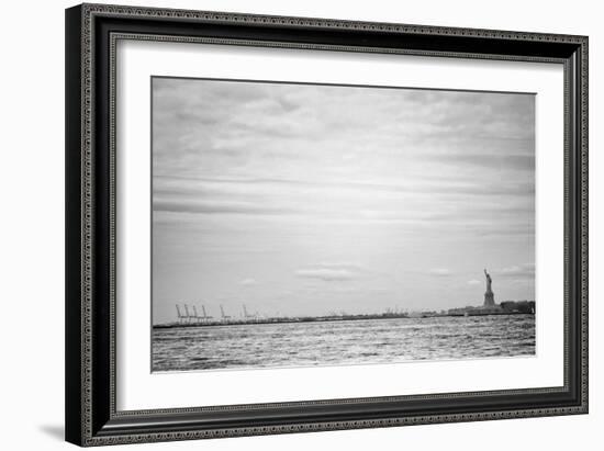 Manhattan Harbor NYC-null-Framed Photo