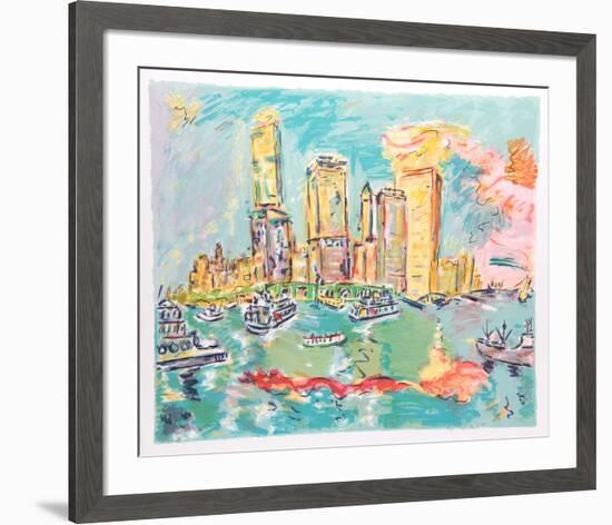 Manhattan II-Wayne Ensrud-Framed Limited Edition