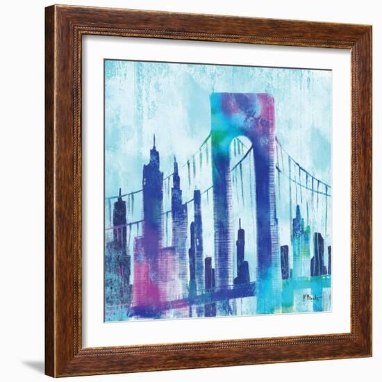 Manhattan II-Paul Brent-Framed Art Print