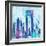 Manhattan II-Paul Brent-Framed Art Print