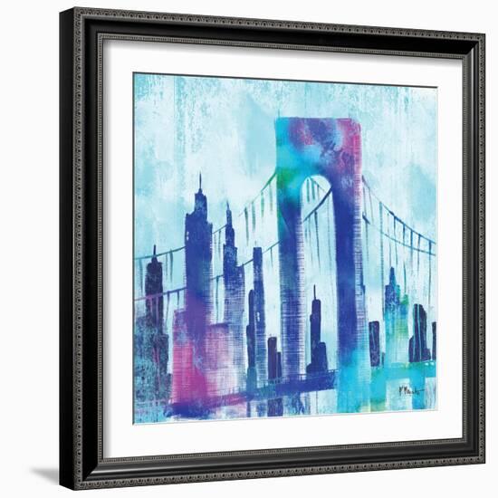 Manhattan II-Paul Brent-Framed Art Print