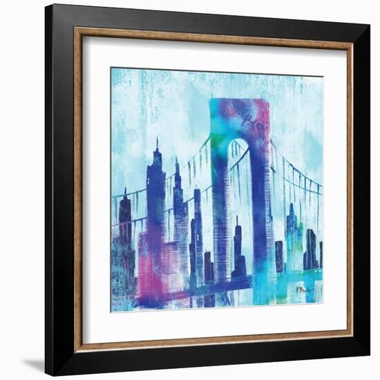 Manhattan II-Paul Brent-Framed Art Print