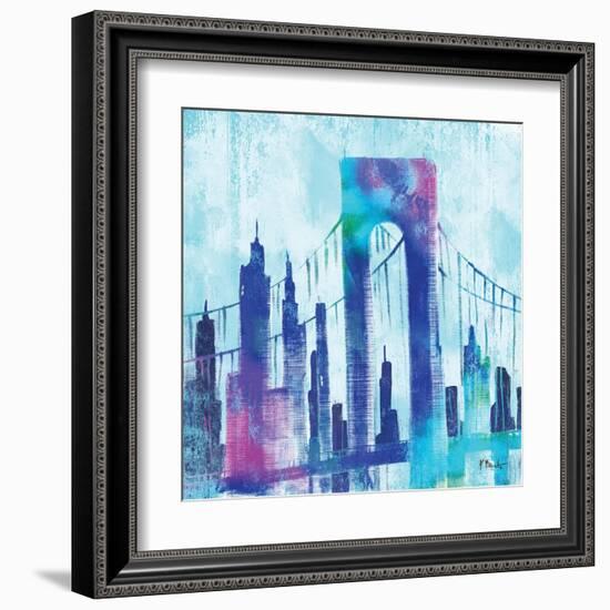 Manhattan II-Paul Brent-Framed Art Print