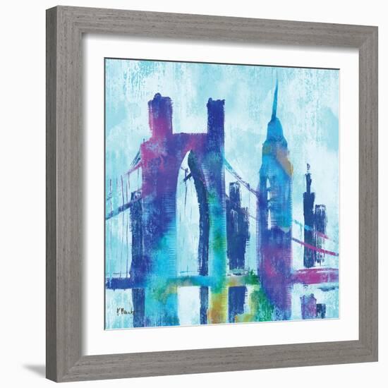 Manhattan III-Paul Brent-Framed Art Print