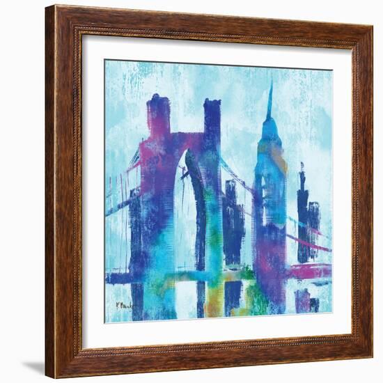 Manhattan III-Paul Brent-Framed Art Print