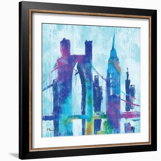 Manhattan III-Paul Brent-Framed Art Print