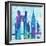 Manhattan III-Paul Brent-Framed Art Print