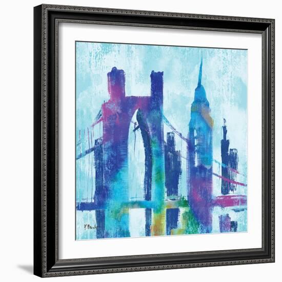 Manhattan III-Paul Brent-Framed Art Print