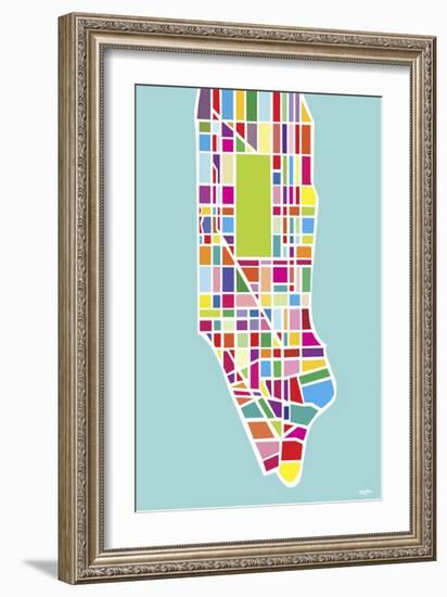 Manhattan Island-Yoni Alter-Framed Giclee Print