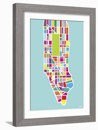 Manhattan Island-Yoni Alter-Framed Giclee Print