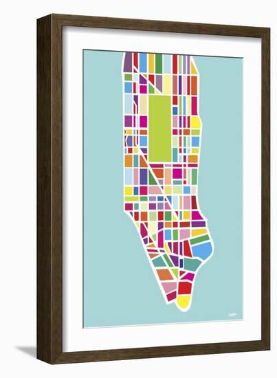 Manhattan Island-Yoni Alter-Framed Giclee Print