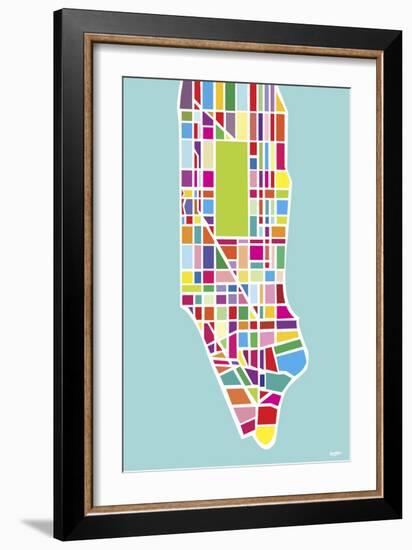 Manhattan Island-Yoni Alter-Framed Giclee Print