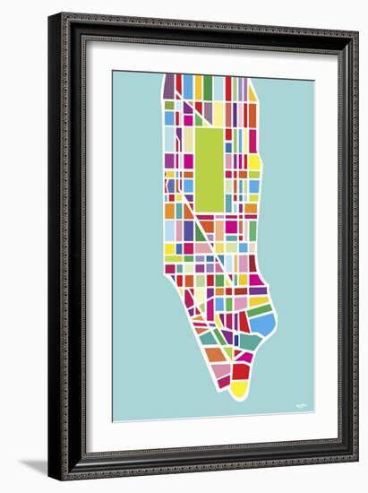 Manhattan Island-Yoni Alter-Framed Giclee Print