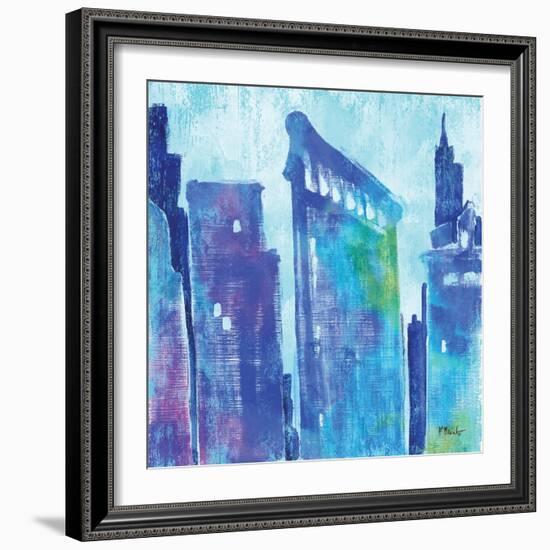 Manhattan IV-Paul Brent-Framed Art Print