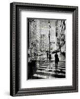 Manhattan Moment-Loui Jover-Framed Art Print