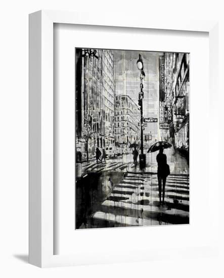 Manhattan Moment-Loui Jover-Framed Giclee Print