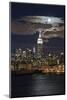 Manhattan, Moonrise over the Empire State Building-Gavin Hellier-Mounted Photographic Print