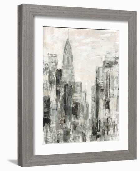 Manhattan Neutral I Crop-Silvia Vassileva-Framed Art Print
