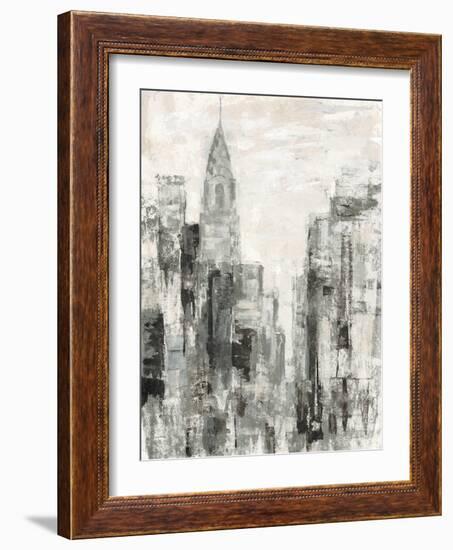 Manhattan Neutral I Crop-Silvia Vassileva-Framed Art Print