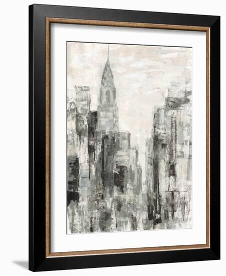 Manhattan Neutral I Crop-Silvia Vassileva-Framed Art Print