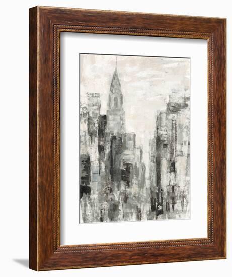 Manhattan Neutral I Crop-Silvia Vassileva-Framed Art Print