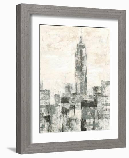 Manhattan Neutral II Crop-Silvia Vassileva-Framed Art Print