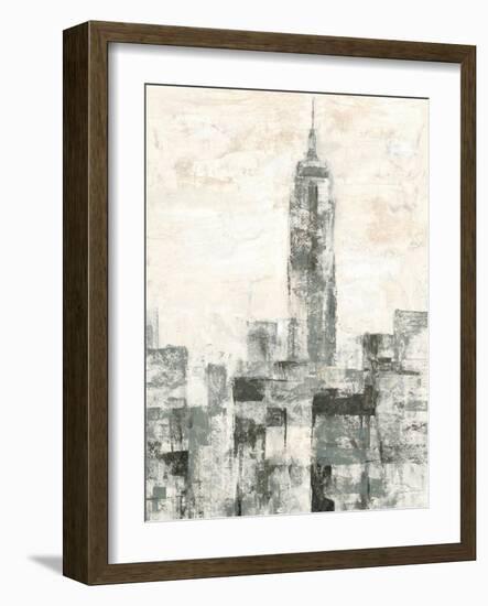 Manhattan Neutral II Crop-Silvia Vassileva-Framed Art Print