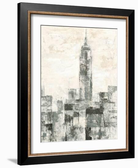 Manhattan Neutral II Crop-Silvia Vassileva-Framed Art Print