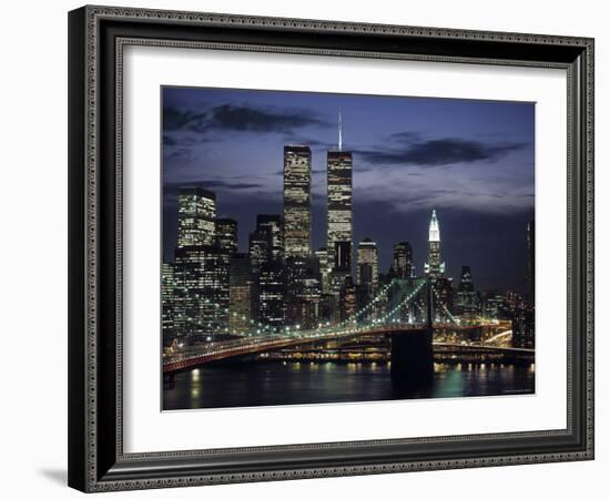 Manhattan, New York City, USA-Walter Bibikow-Framed Photographic Print