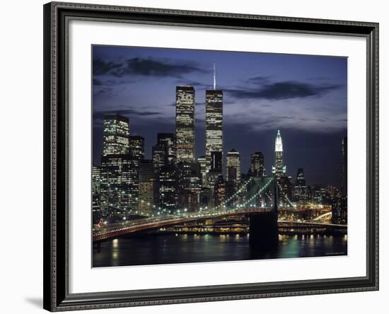 Manhattan, New York City, USA-Walter Bibikow-Framed Photographic Print