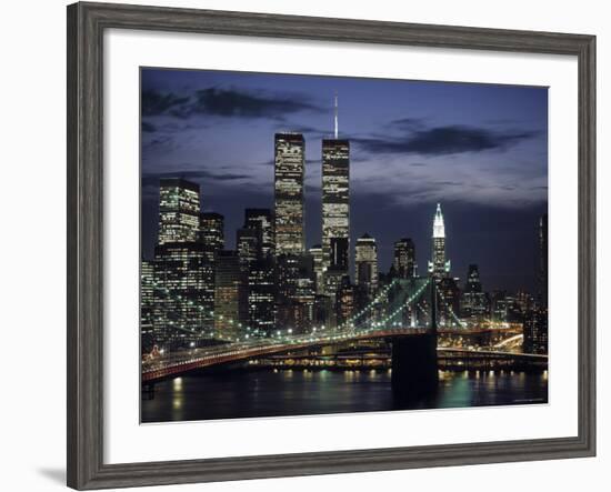 Manhattan, New York City, USA-Walter Bibikow-Framed Photographic Print