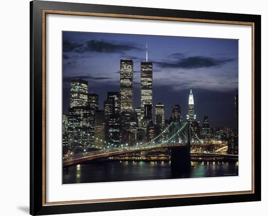 Manhattan, New York City, USA-Walter Bibikow-Framed Photographic Print