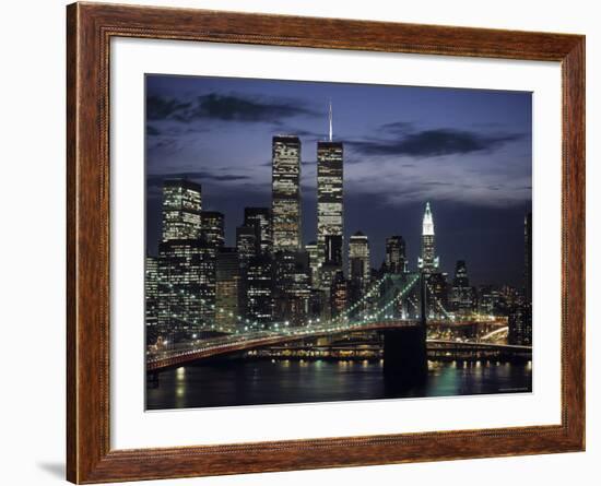 Manhattan, New York City, USA-Walter Bibikow-Framed Photographic Print
