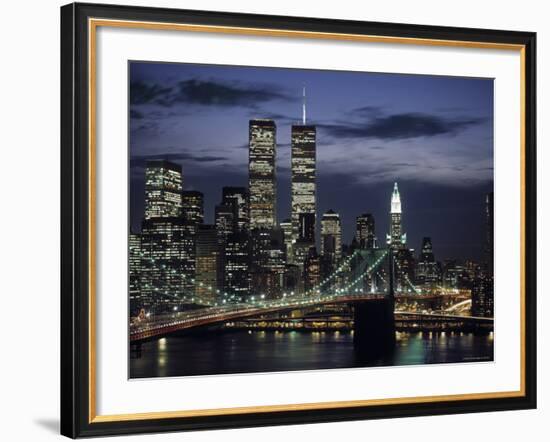 Manhattan, New York City, USA-Walter Bibikow-Framed Photographic Print