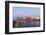 Manhattan, New York, USA. Sunrise view of Manhattan and the Brooklyn Bridge.-Emily Wilson-Framed Photographic Print