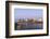 Manhattan, New York, USA. Sunrise view of Manhattan and the Brooklyn Bridge.-Emily Wilson-Framed Photographic Print