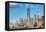 Manhattan, New York, USA. The Lower Manhattan skyline.-Emily Wilson-Framed Premier Image Canvas