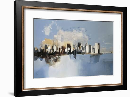 Manhattan, New York-Joan Farré-Framed Giclee Print