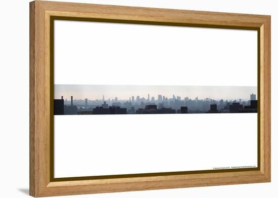Manhattan Panoramic-null-Framed Stretched Canvas
