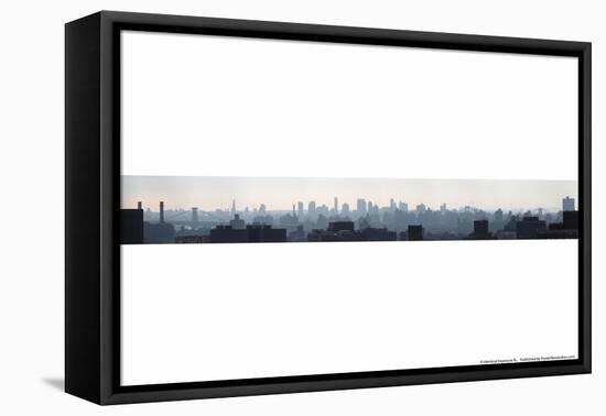 Manhattan Panoramic-null-Framed Stretched Canvas