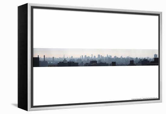 Manhattan Panoramic-null-Framed Stretched Canvas