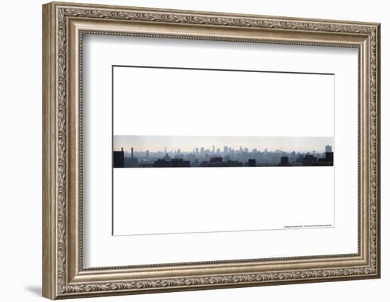 Manhattan Panoramic-null-Framed Photo