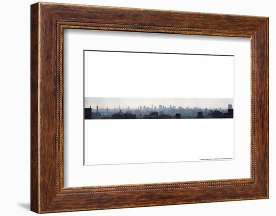 Manhattan Panoramic-null-Framed Photo