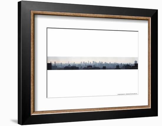 Manhattan Panoramic-null-Framed Photo