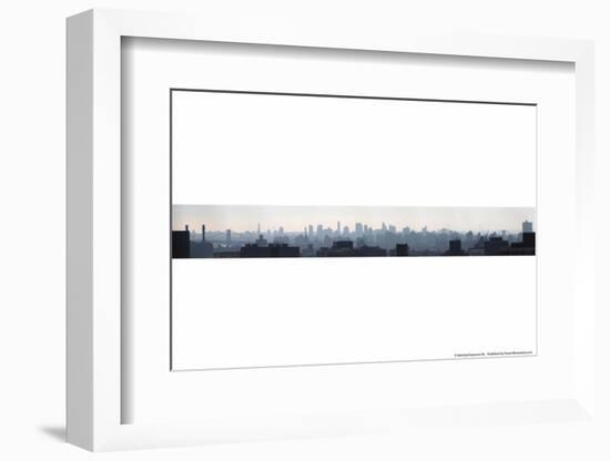 Manhattan Panoramic-null-Framed Photo